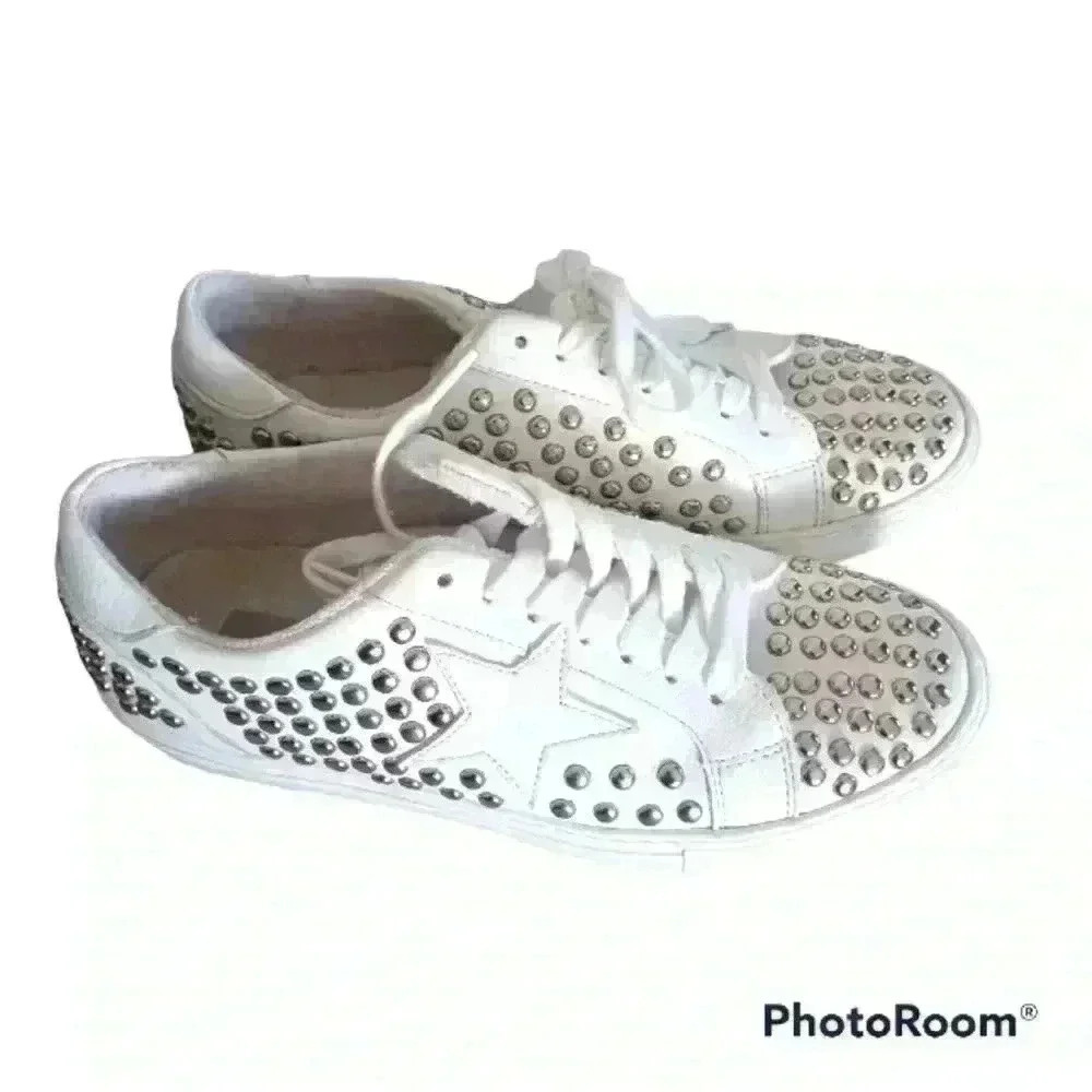 Steven New York Womens Studded Phunky Sneaker 8 - Picture 3 of 16